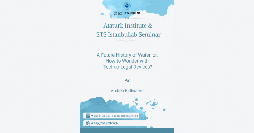 March 26, 2021: A Future History of Water, or, How to Wonder with Techno-legal Devices?